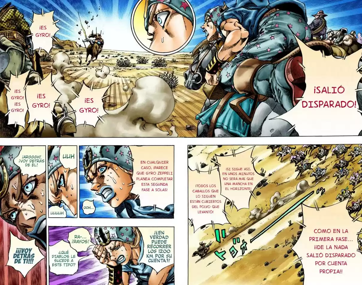 JoJo's Bizarre Adventure Part 7 - Steel Ball Run [Official Colored] - Capítulo 13 - Página 14 - LectorTMOo