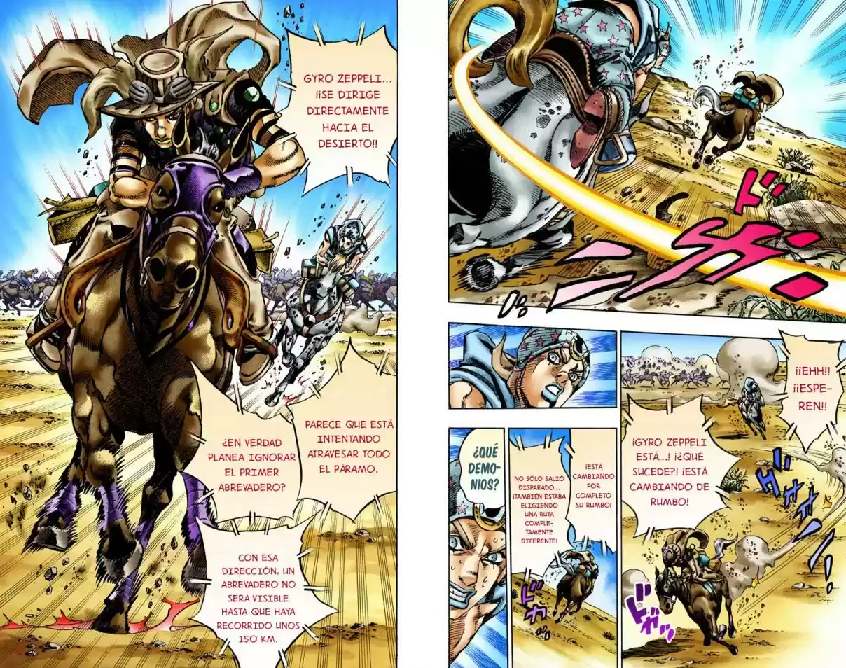 JoJo's Bizarre Adventure Part 7 - Steel Ball Run [Official Colored] - Capítulo 13 - Página 15 - LectorTMOo