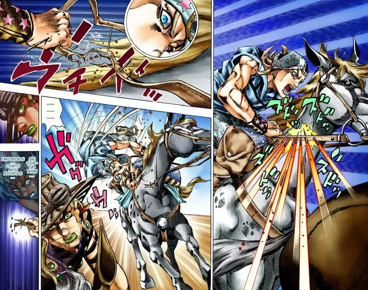JoJo's Bizarre Adventure Part 7 - Steel Ball Run [Official Colored] - Capítulo 14 - Página 8 - LectorTMOo