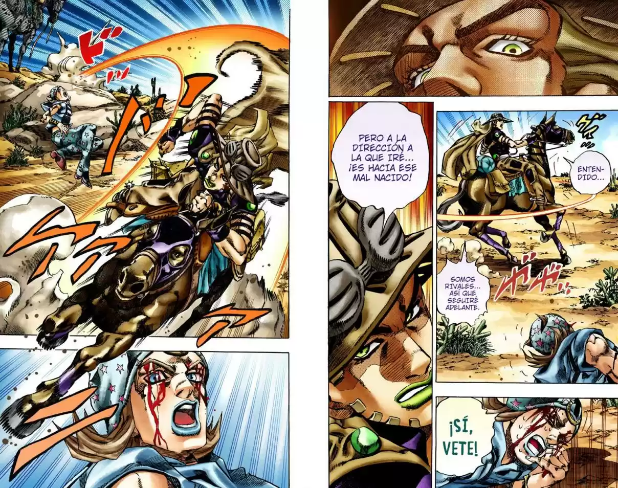 JoJo's Bizarre Adventure Part 7 - Steel Ball Run [Official Colored] - Capítulo 14 - Página 11 - LectorTMOo