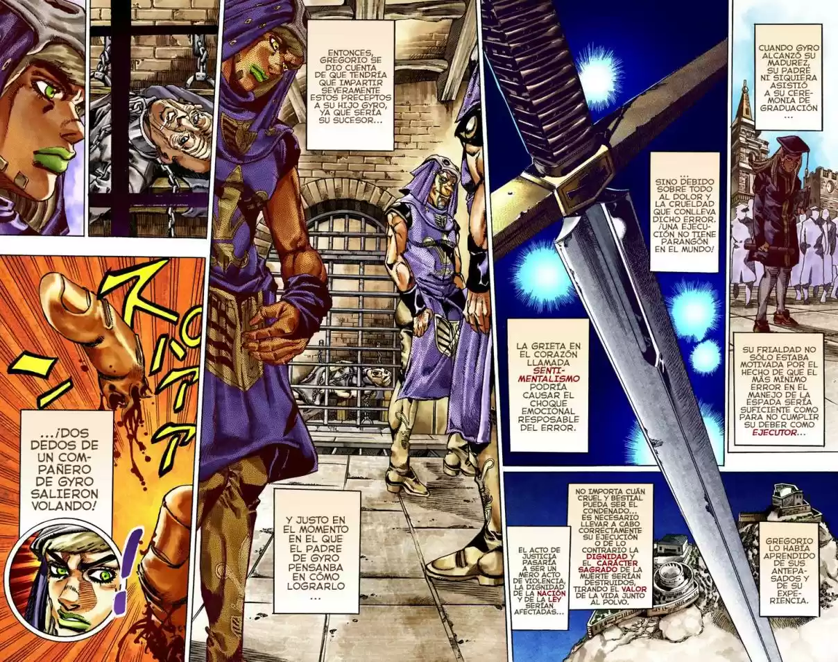 JoJo's Bizarre Adventure Part 7 - Steel Ball Run [Official Colored] - Capítulo 24 - Página 5 - LectorTMOo