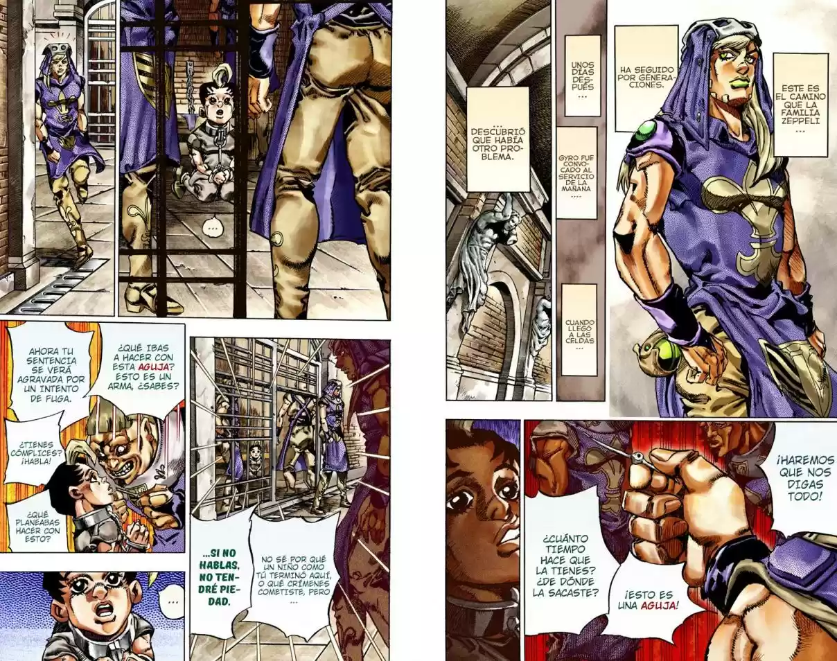 JoJo's Bizarre Adventure Part 7 - Steel Ball Run [Official Colored] - Capítulo 24 - Página 8 - LectorTMOo