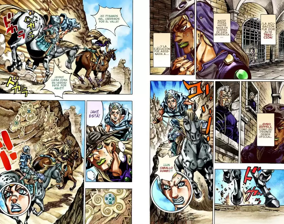 JoJo's Bizarre Adventure Part 7 - Steel Ball Run [Official Colored] - Capítulo 24 - Página 11 - LectorTMOo