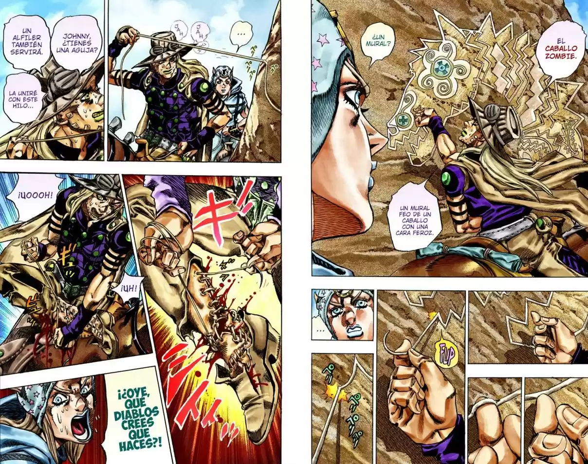 JoJo's Bizarre Adventure Part 7 - Steel Ball Run [Official Colored] - Capítulo 24 - Página 12 - LectorTMOo