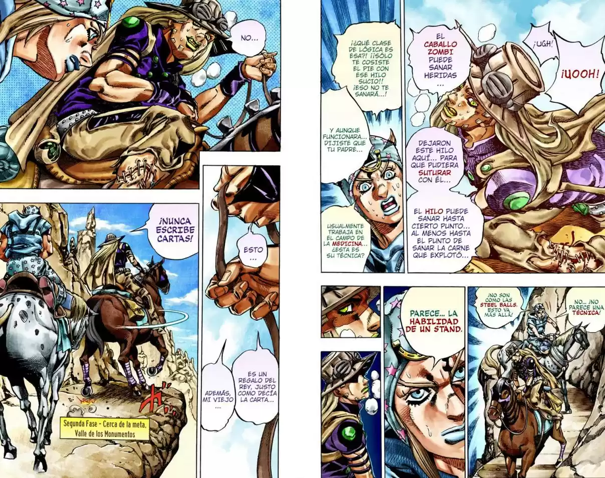 JoJo's Bizarre Adventure Part 7 - Steel Ball Run [Official Colored] - Capítulo 24 - Página 13 - LectorTMOo