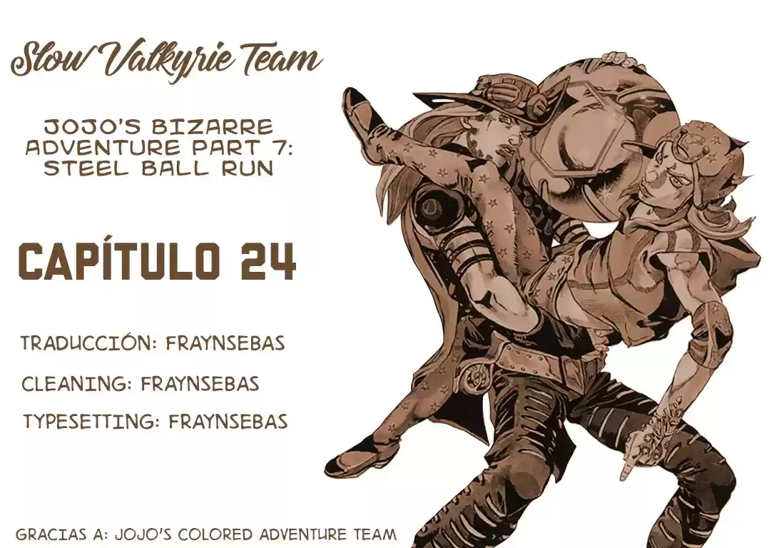 JoJo's Bizarre Adventure Part 7 - Steel Ball Run [Official Colored] - Capítulo 24 - Página 14 - LectorTMOo