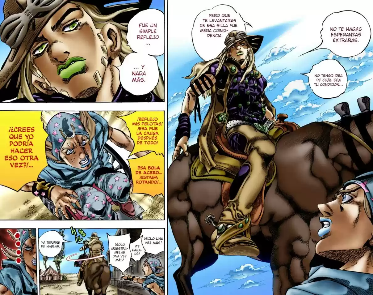 JoJo's Bizarre Adventure Part 7 - Steel Ball Run [Official Colored] - Capítulo 3 - Página 13 - LectorTMOo