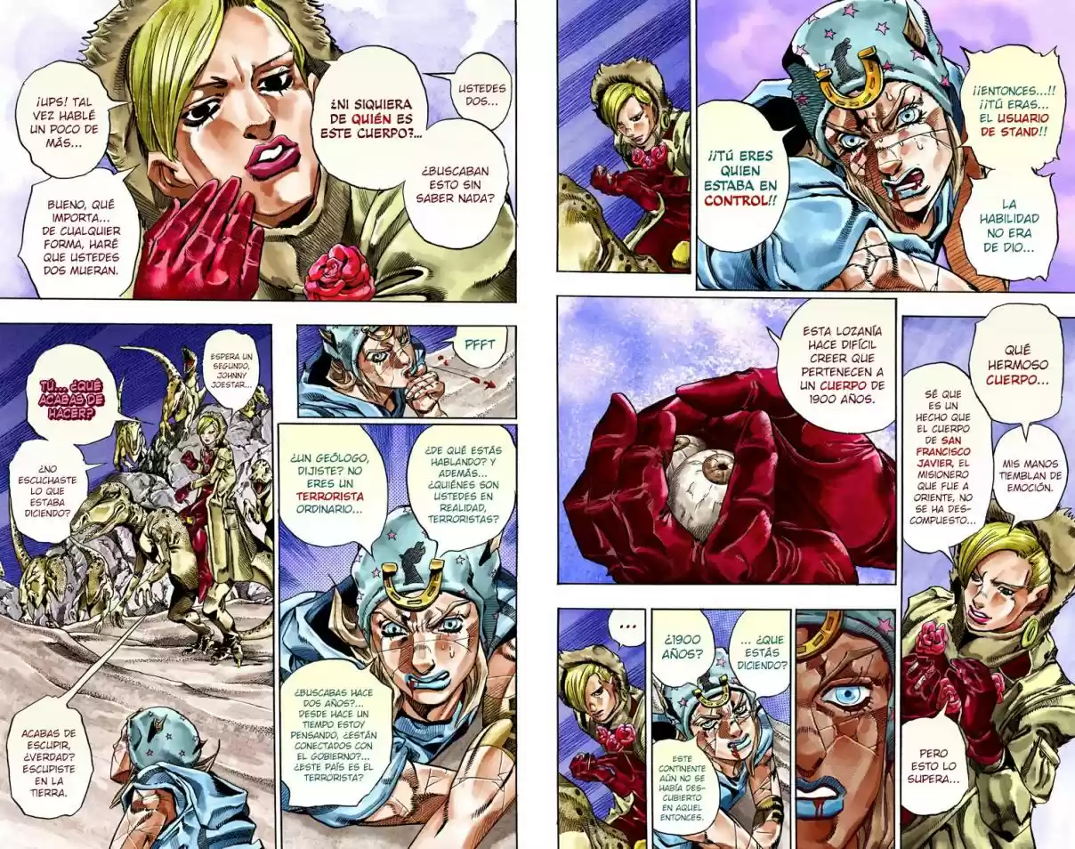 JoJo's Bizarre Adventure Part 7 - Steel Ball Run [Official Colored] - Capítulo 31 - Página 9 - LectorTMOo