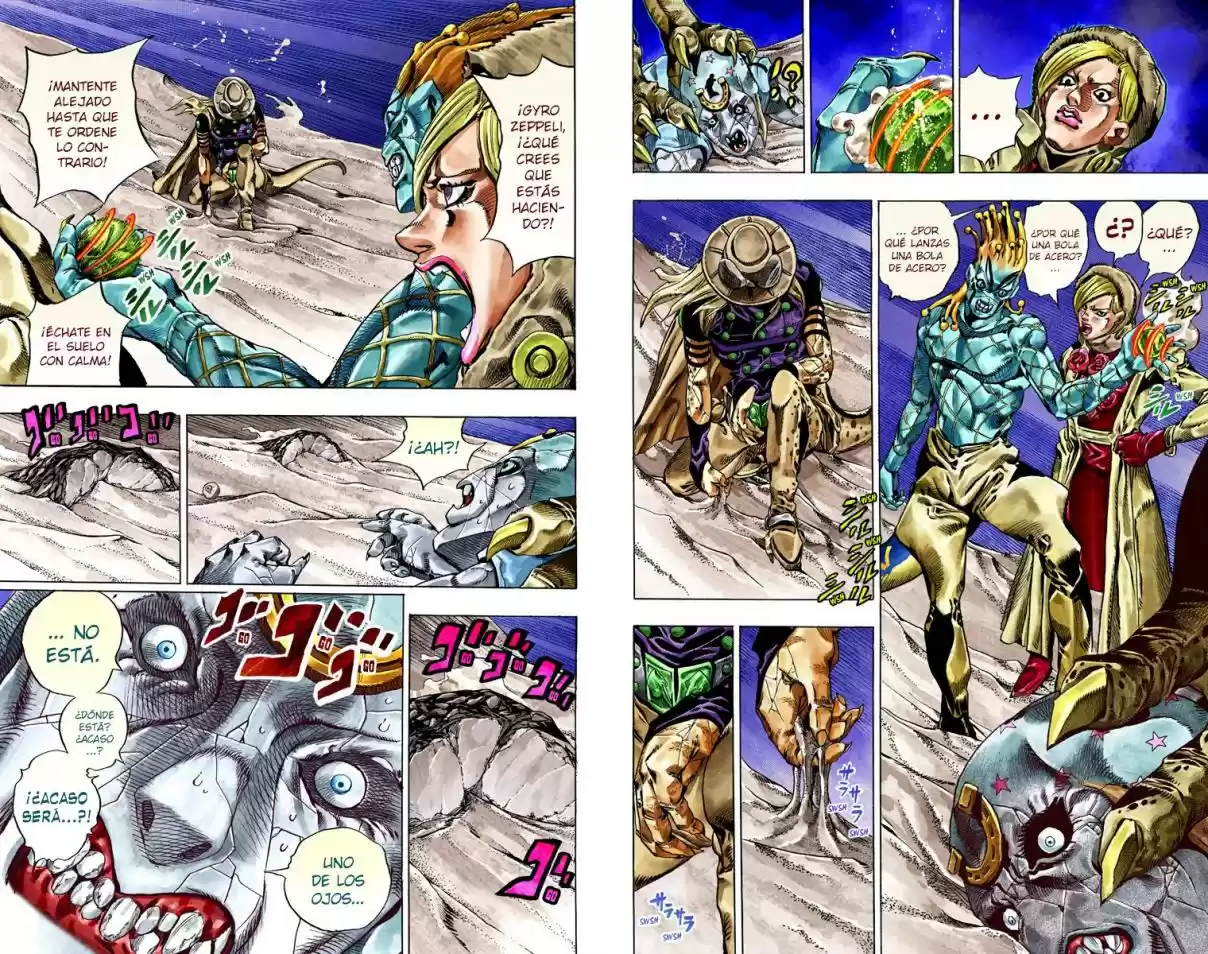 JoJo's Bizarre Adventure Part 7 - Steel Ball Run [Official Colored] - Capítulo 31 - Página 14 - LectorTMOo