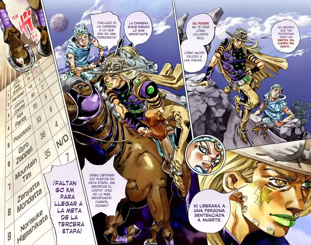 JoJo's Bizarre Adventure Part 7 - Steel Ball Run [Official Colored] - Capítulo 31 - Página 32 - LectorTMOo