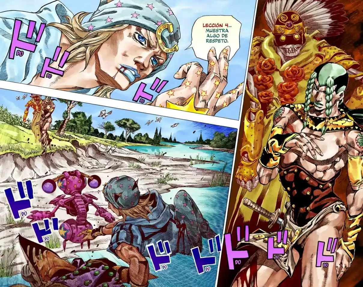 JoJo's Bizarre Adventure Part 7 - Steel Ball Run [Official Colored] - Capítulo 44 - Página 14 - LectorTMOo