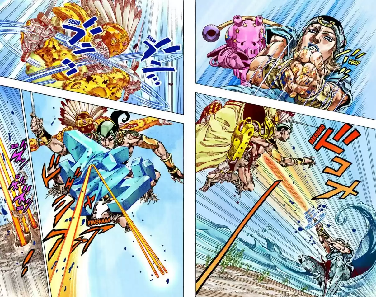 JoJo's Bizarre Adventure Part 7 - Steel Ball Run [Official Colored] - Capítulo 44 - Página 17 - LectorTMOo