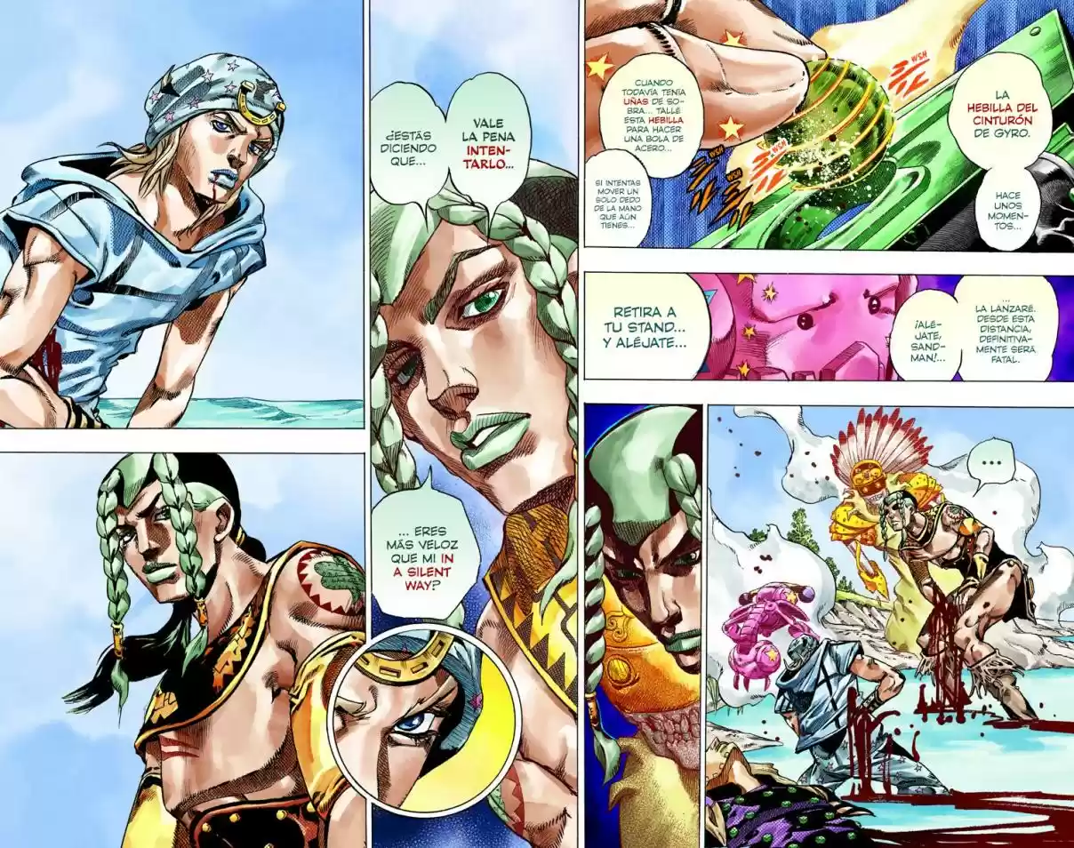 JoJo's Bizarre Adventure Part 7 - Steel Ball Run [Official Colored] - Capítulo 44 - Página 25 - LectorTMOo