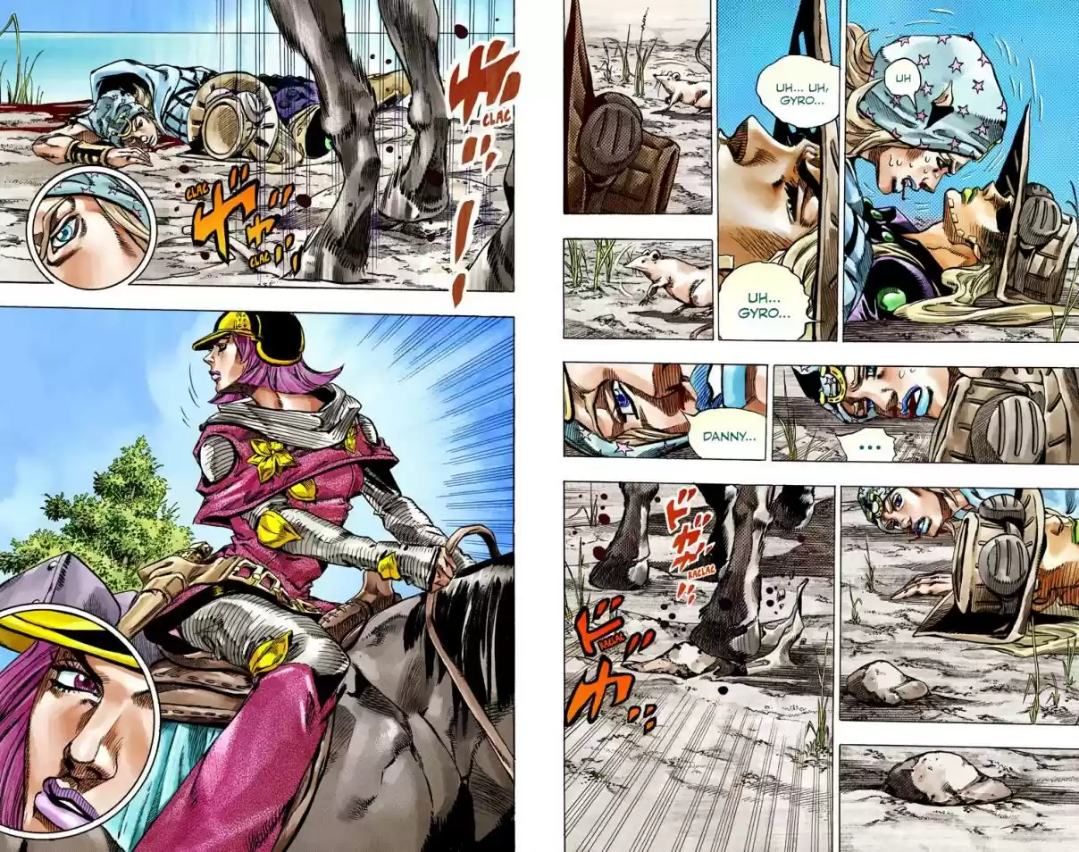 JoJo's Bizarre Adventure Part 7 - Steel Ball Run [Official Colored] - Capítulo 44 - Página 28 - LectorTMOo
