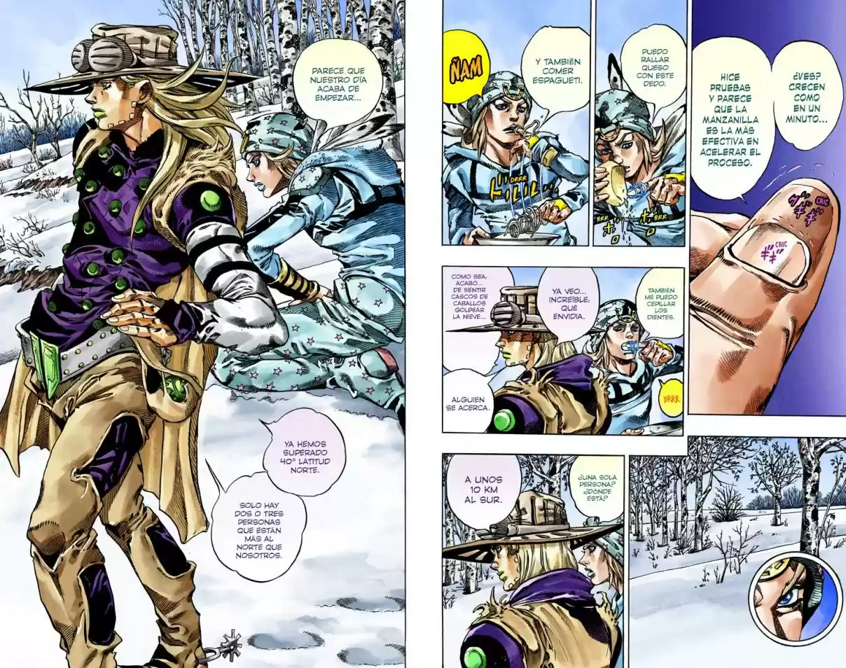 JoJo's Bizarre Adventure Part 7 - Steel Ball Run [Official Colored] - Capítulo 45 - Página 6 - LectorTMOo