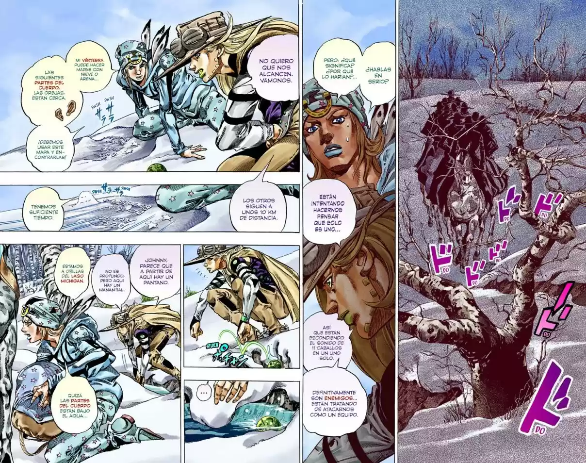 JoJo's Bizarre Adventure Part 7 - Steel Ball Run [Official Colored] - Capítulo 45 - Página 11 - LectorTMOo