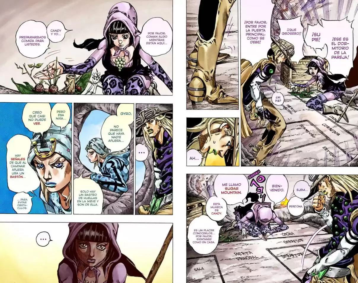 JoJo's Bizarre Adventure Part 7 - Steel Ball Run [Official Colored] - Capítulo 45 - Página 17 - LectorTMOo