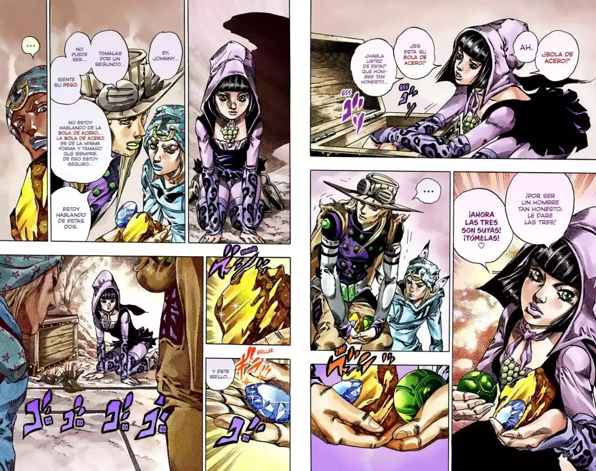 JoJo's Bizarre Adventure Part 7 - Steel Ball Run [Official Colored] - Capítulo 45 - Página 19 - LectorTMOo