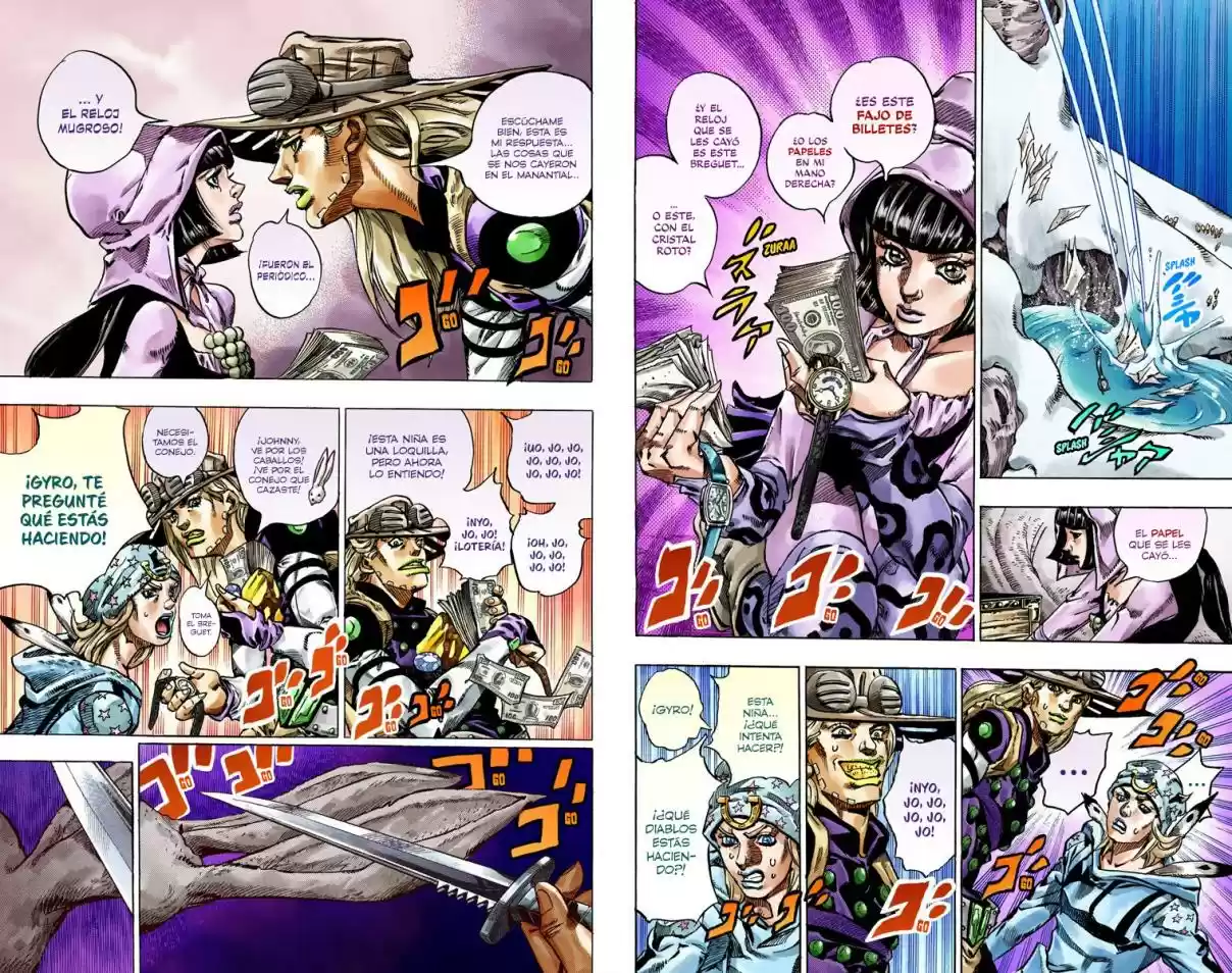 JoJo's Bizarre Adventure Part 7 - Steel Ball Run [Official Colored] - Capítulo 45 - Página 25 - LectorTMOo