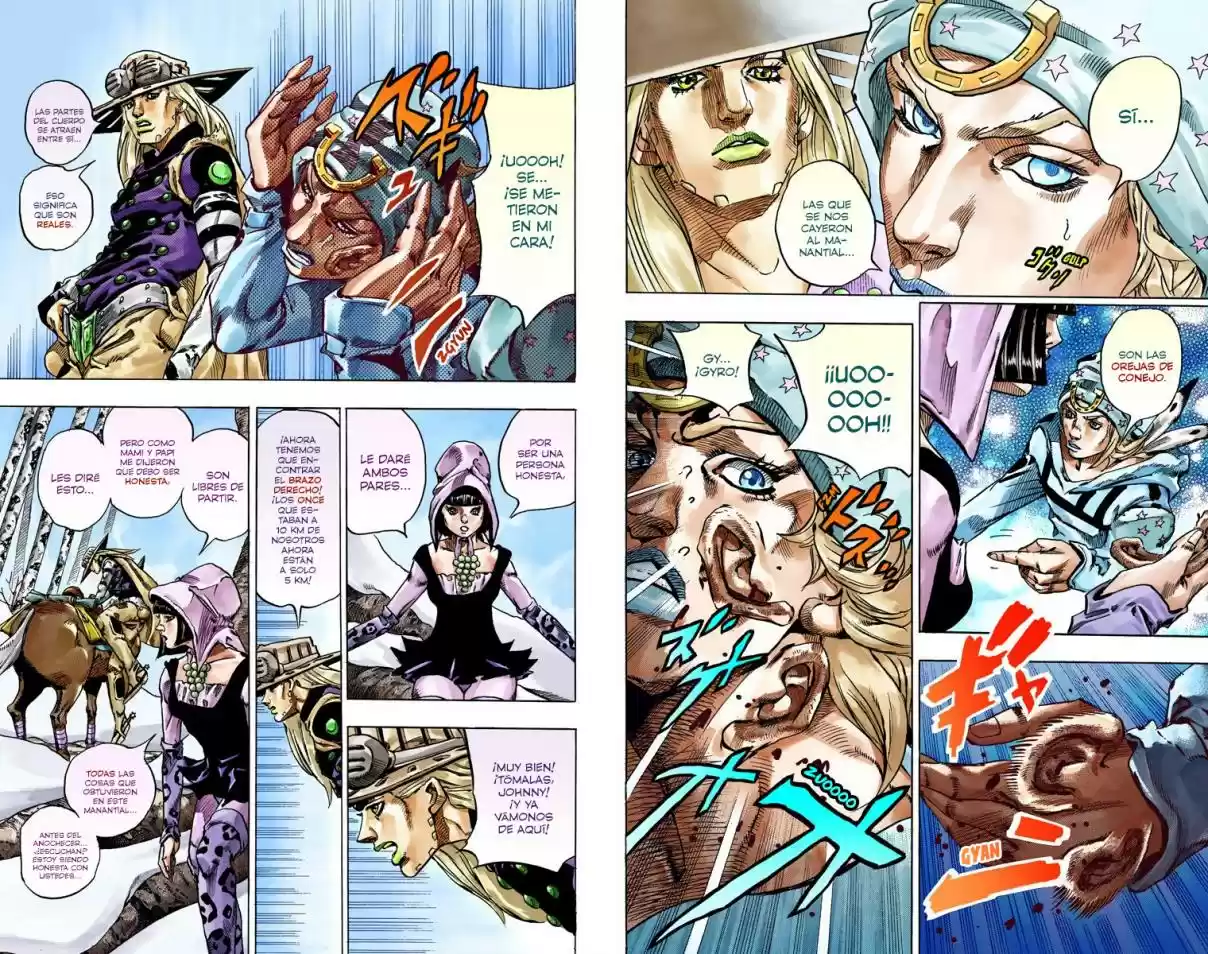 JoJo's Bizarre Adventure Part 7 - Steel Ball Run [Official Colored] - Capítulo 45 - Página 28 - LectorTMOo