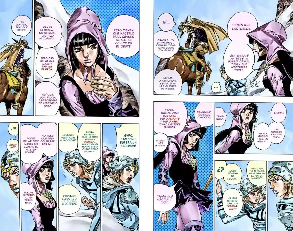 JoJo's Bizarre Adventure Part 7 - Steel Ball Run [Official Colored] - Capítulo 45 - Página 29 - LectorTMOo