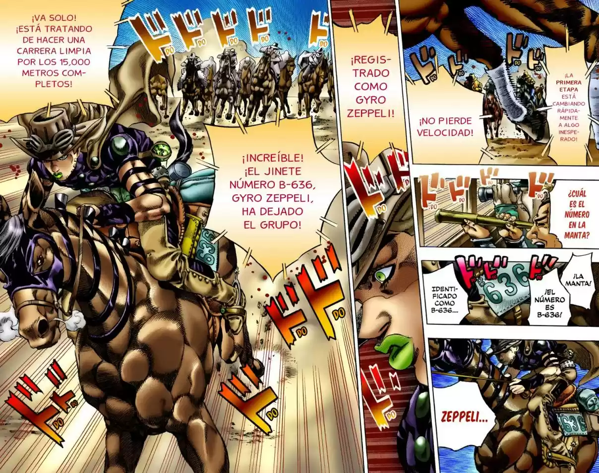 JoJo's Bizarre Adventure Part 7 - Steel Ball Run [Official Colored] - Capítulo 5.1 - Página 5 - LectorTMOo
