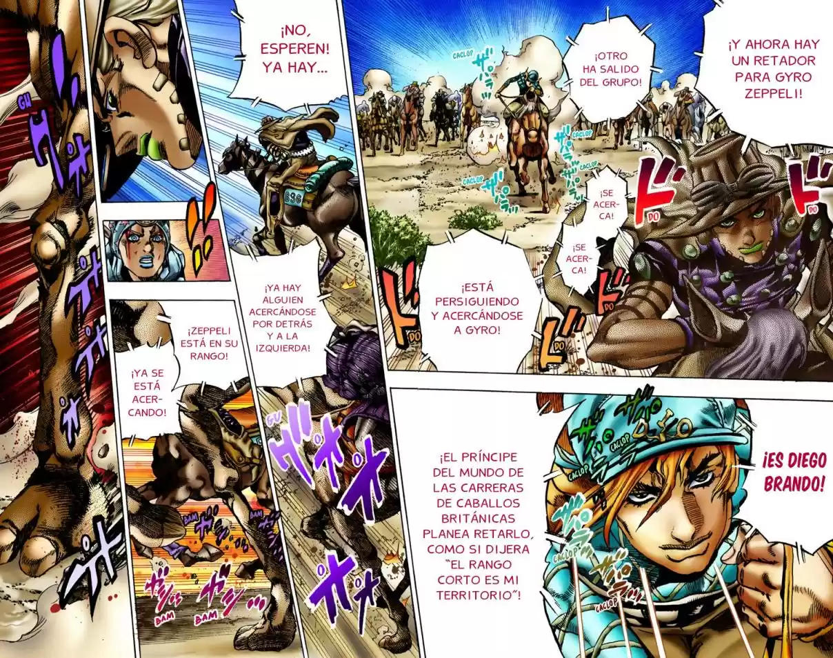 JoJo's Bizarre Adventure Part 7 - Steel Ball Run [Official Colored] - Capítulo 5.1 - Página 8 - LectorTMOo