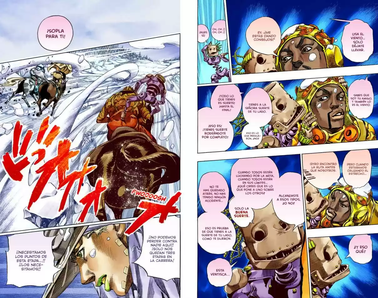 JoJo's Bizarre Adventure Part 7 - Steel Ball Run [Official Colored] - Capítulo 55 - Página 8 - LectorTMOo