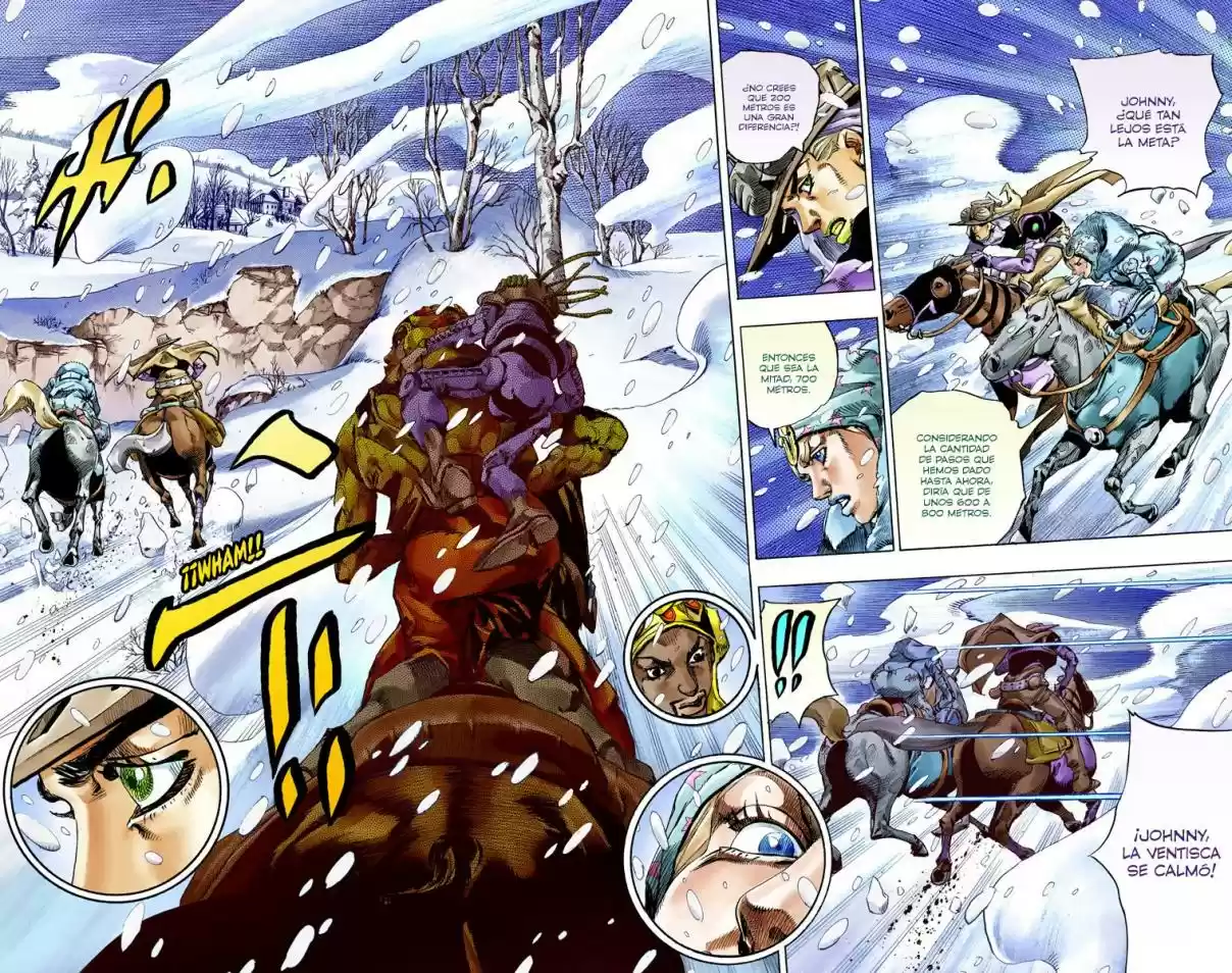 JoJo's Bizarre Adventure Part 7 - Steel Ball Run [Official Colored] - Capítulo 55 - Página 9 - LectorTMOo