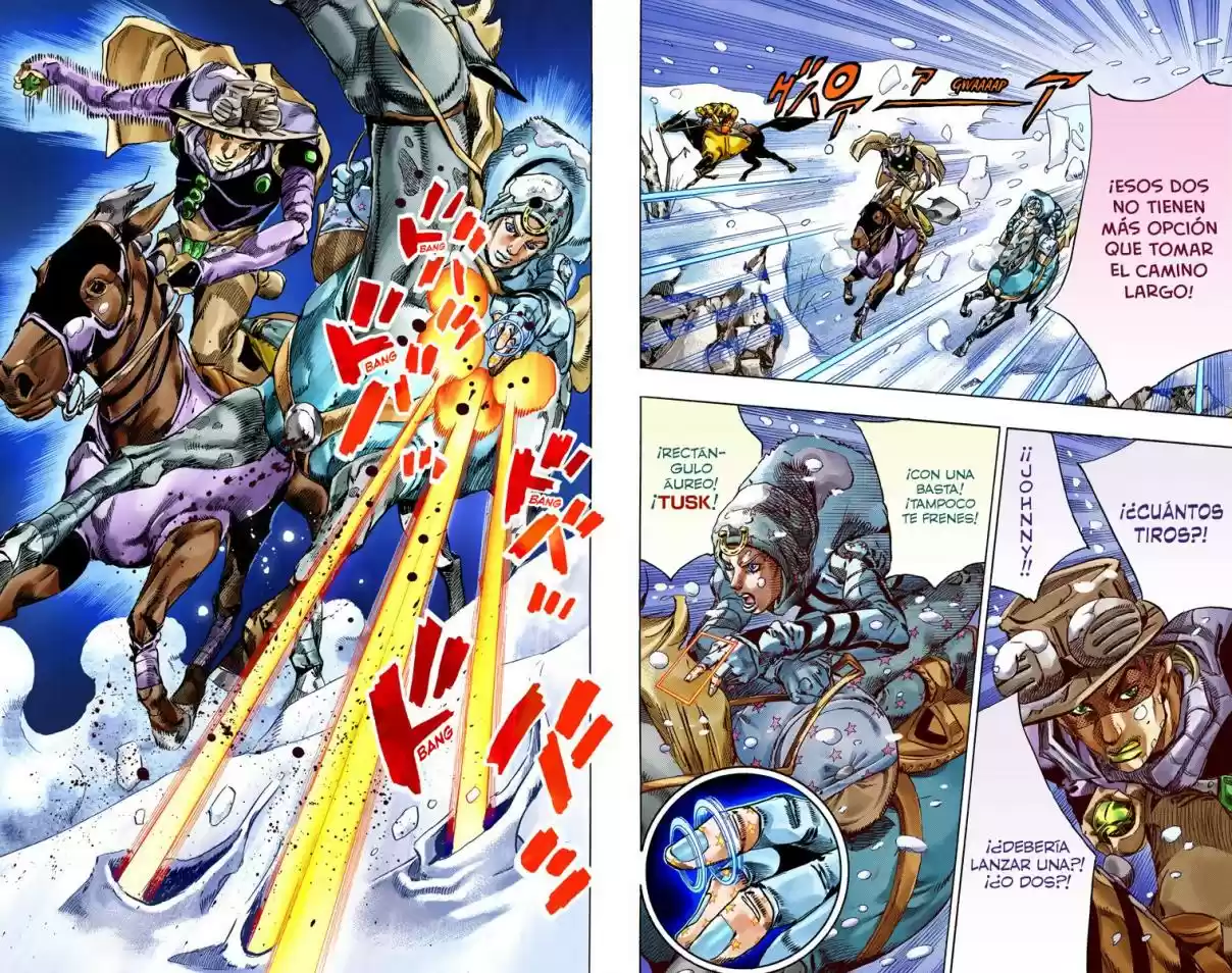 JoJo's Bizarre Adventure Part 7 - Steel Ball Run [Official Colored] - Capítulo 55 - Página 11 - LectorTMOo