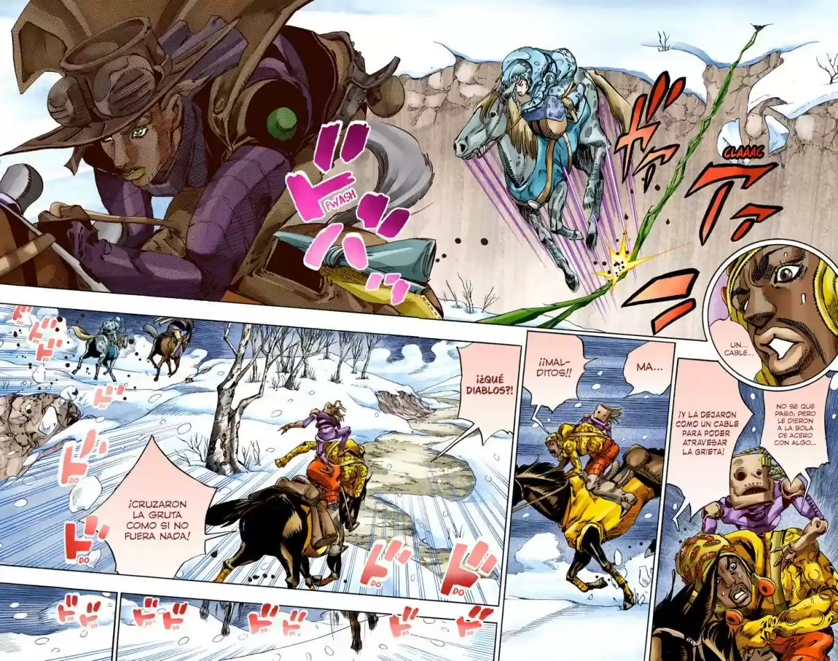JoJo's Bizarre Adventure Part 7 - Steel Ball Run [Official Colored] - Capítulo 55 - Página 15 - LectorTMOo