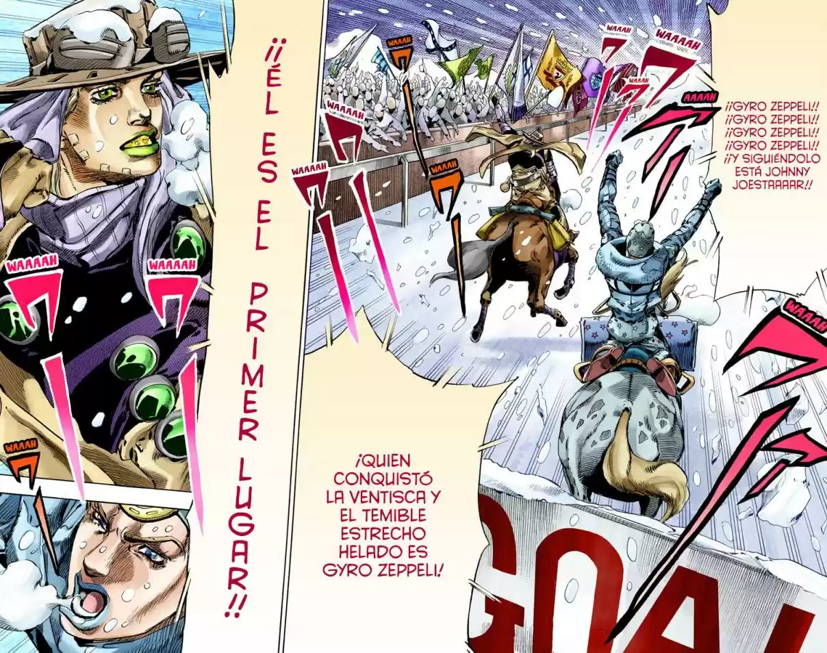 JoJo's Bizarre Adventure Part 7 - Steel Ball Run [Official Colored] - Capítulo 55 - Página 17 - LectorTMOo