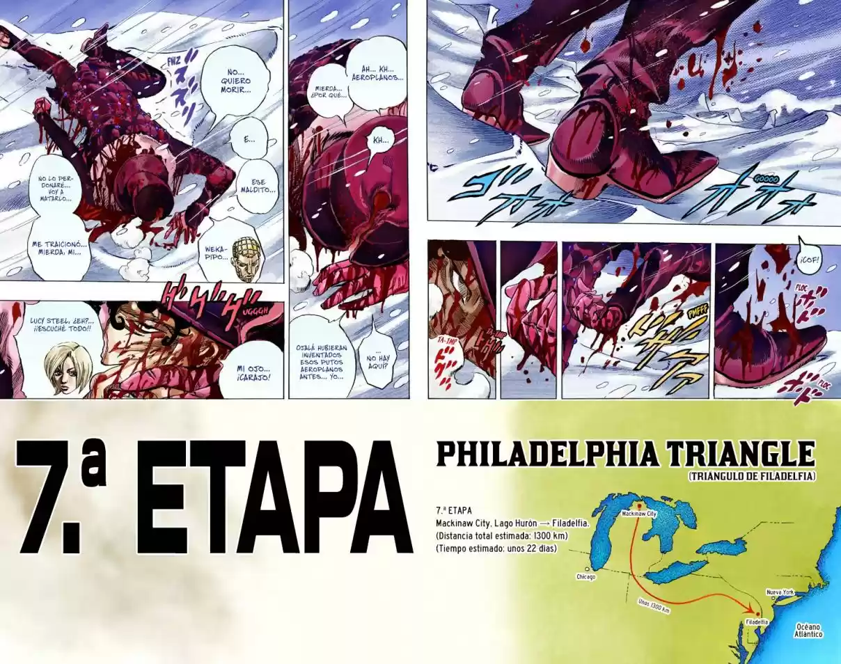 JoJo's Bizarre Adventure Part 7 - Steel Ball Run [Official Colored] - Capítulo 55 - Página 19 - LectorTMOo