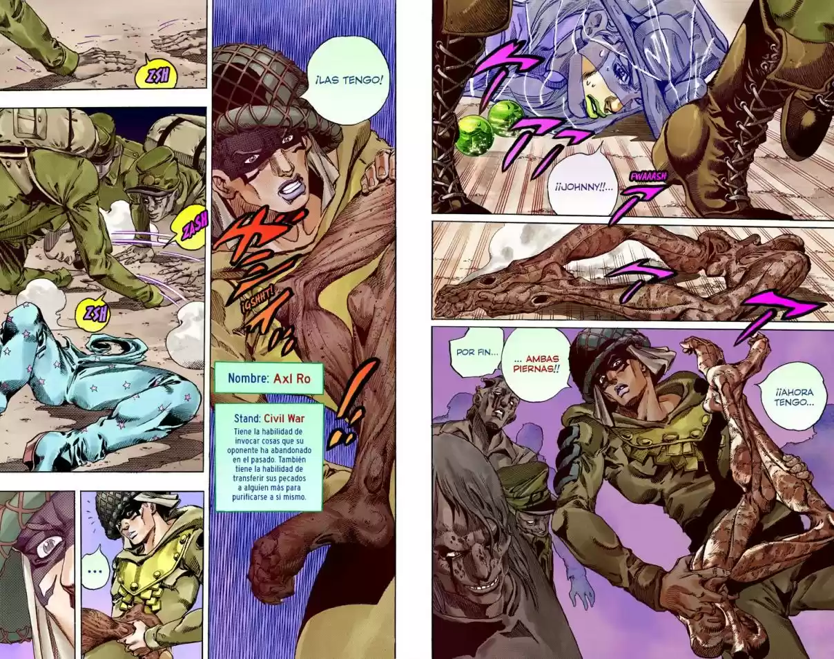 JoJo's Bizarre Adventure Part 7 - Steel Ball Run [Official Colored] - Capítulo 59 - Página 4 - LectorTMOo
