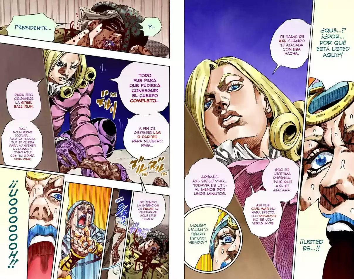 JoJo's Bizarre Adventure Part 7 - Steel Ball Run [Official Colored] - Capítulo 59 - Página 29 - LectorTMOo