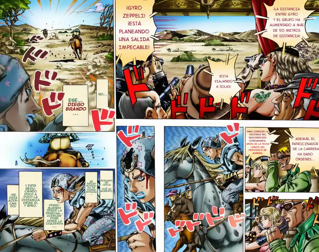JoJo's Bizarre Adventure Part 7 - Steel Ball Run [Official Colored] - Capítulo 6 - Página 4 - LectorTMOo