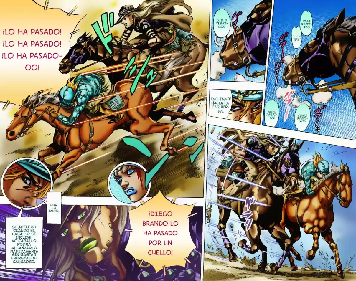 JoJo's Bizarre Adventure Part 7 - Steel Ball Run [Official Colored] - Capítulo 6 - Página 9 - LectorTMOo