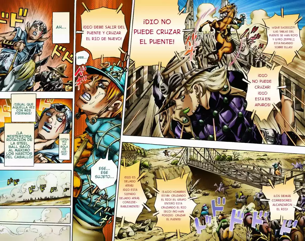 JoJo's Bizarre Adventure Part 7 - Steel Ball Run [Official Colored] - Capítulo 6 - Página 15 - LectorTMOo