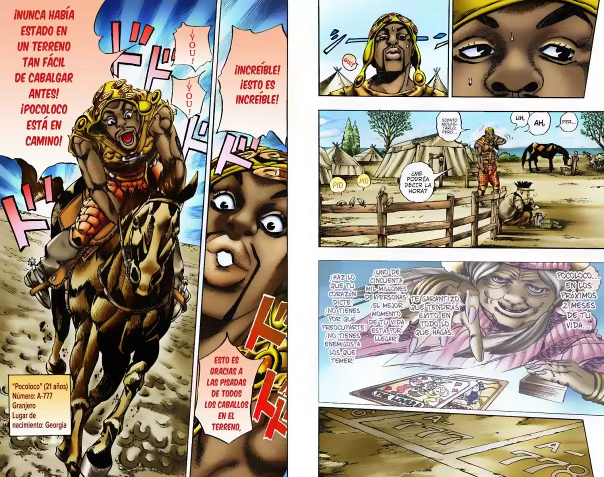 JoJo's Bizarre Adventure Part 7 - Steel Ball Run [Official Colored] - Capítulo 6 - Página 17 - LectorTMOo