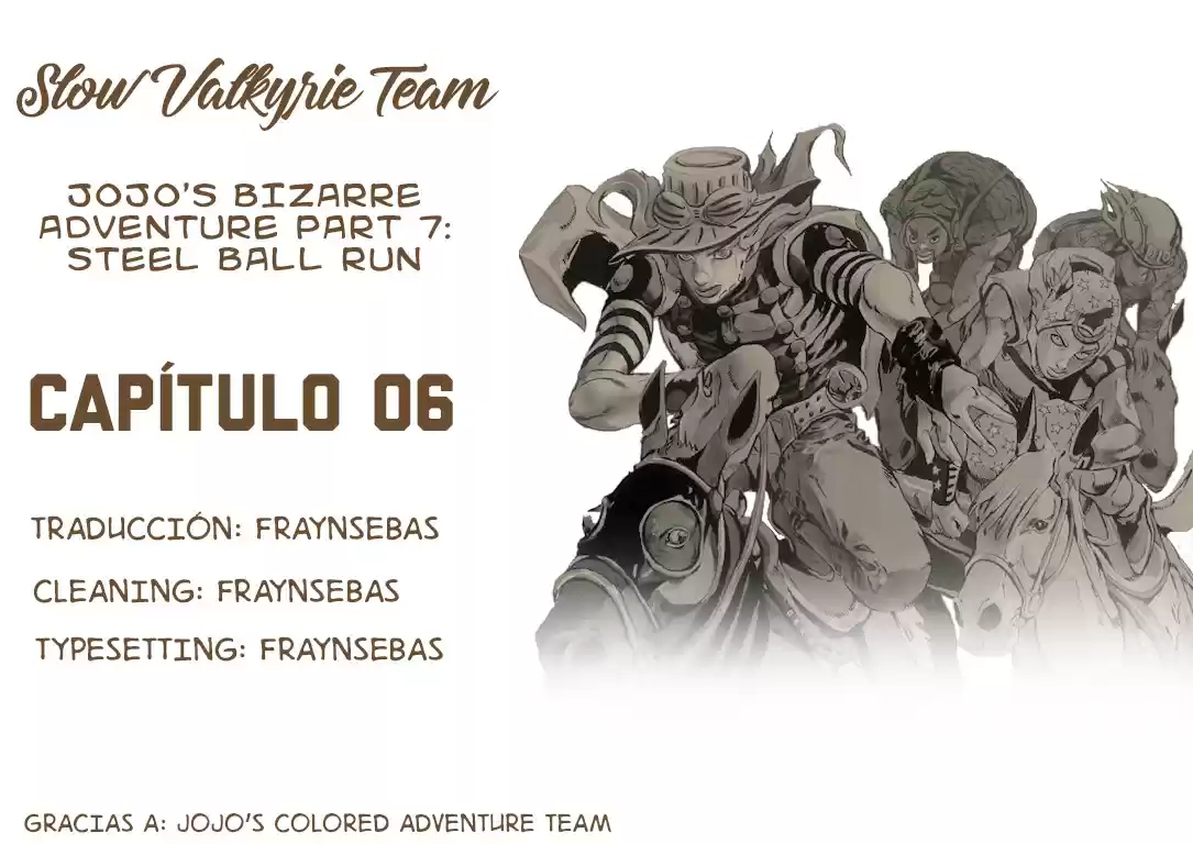 JoJo's Bizarre Adventure Part 7 - Steel Ball Run [Official Colored] - Capítulo 6 - Página 18 - LectorTMOo
