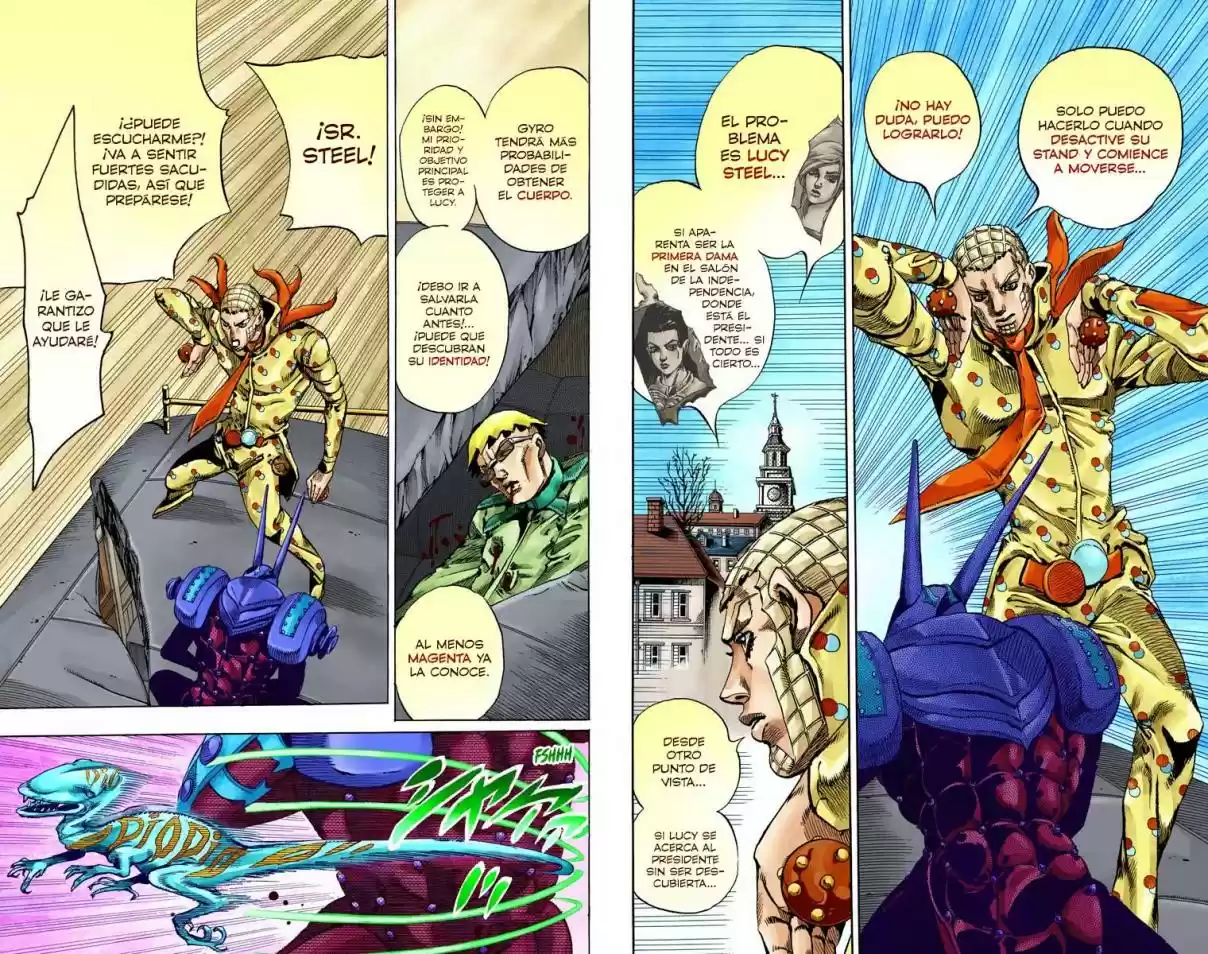 JoJo's Bizarre Adventure Part 7 - Steel Ball Run [Official Colored] - Capítulo 62 - Página 21 - LectorTMOo