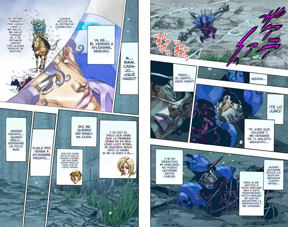 JoJo's Bizarre Adventure Part 7 - Steel Ball Run [Official Colored] - Capítulo 62 - Página 31 - LectorTMOo