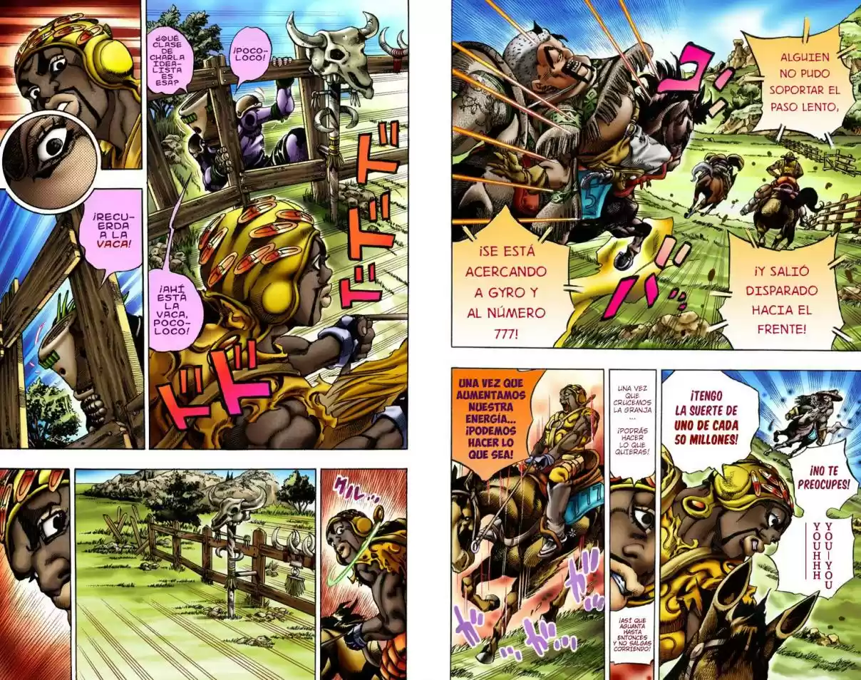 JoJo's Bizarre Adventure Part 7 - Steel Ball Run [Official Colored] - Capítulo 9 - Página 4 - LectorTMOo