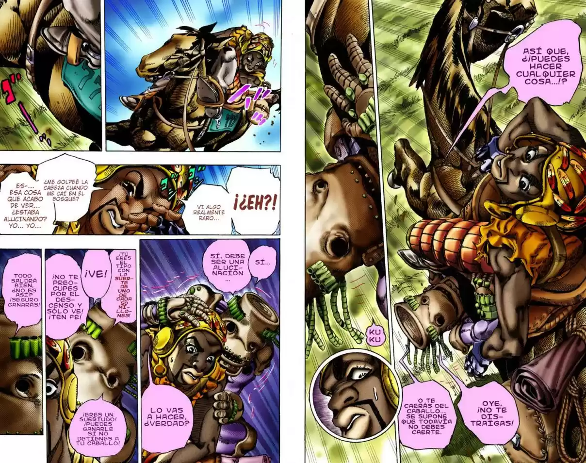 JoJo's Bizarre Adventure Part 7 - Steel Ball Run [Official Colored] - Capítulo 9 - Página 5 - LectorTMOo