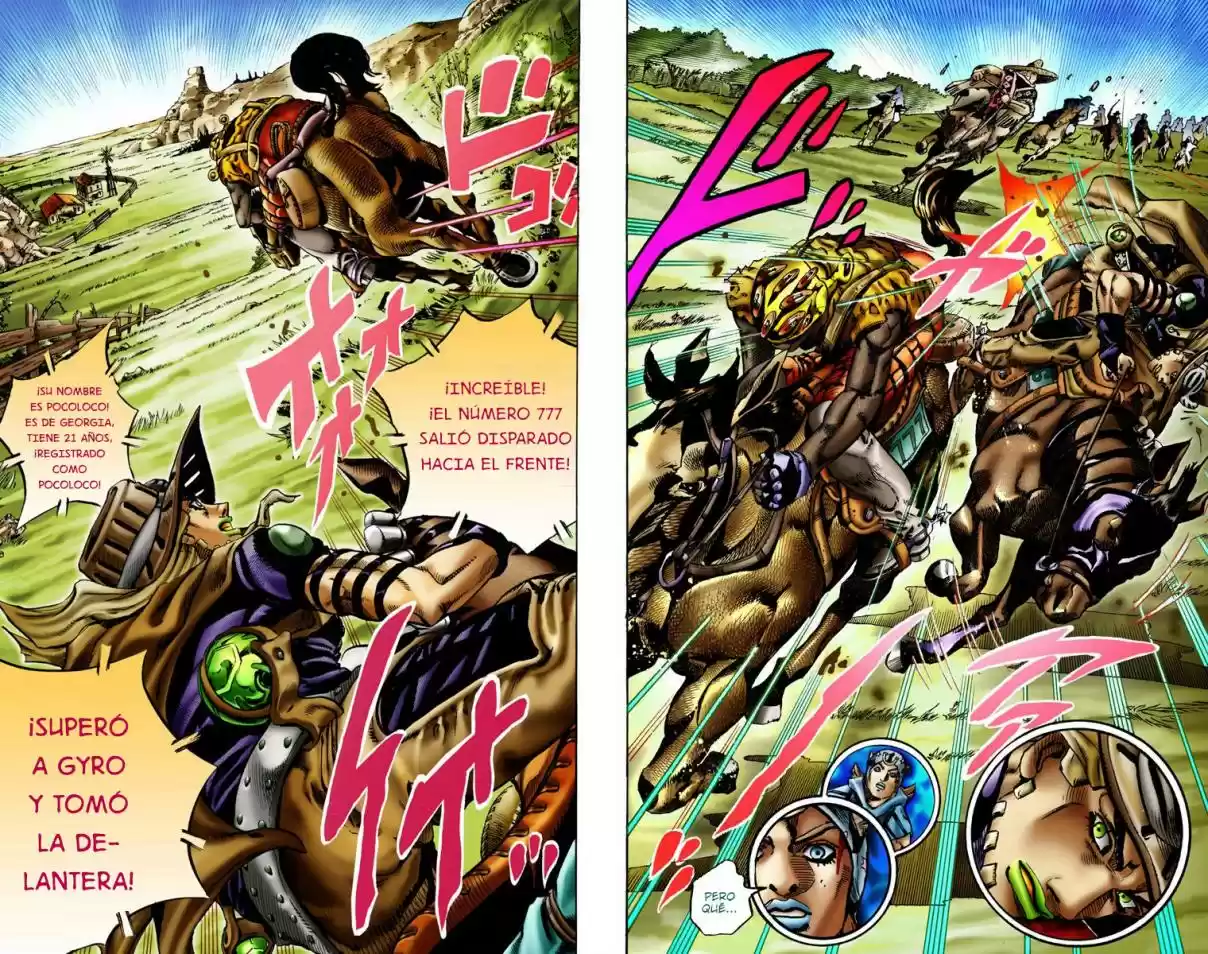 JoJo's Bizarre Adventure Part 7 - Steel Ball Run [Official Colored] - Capítulo 9 - Página 7 - LectorTMOo