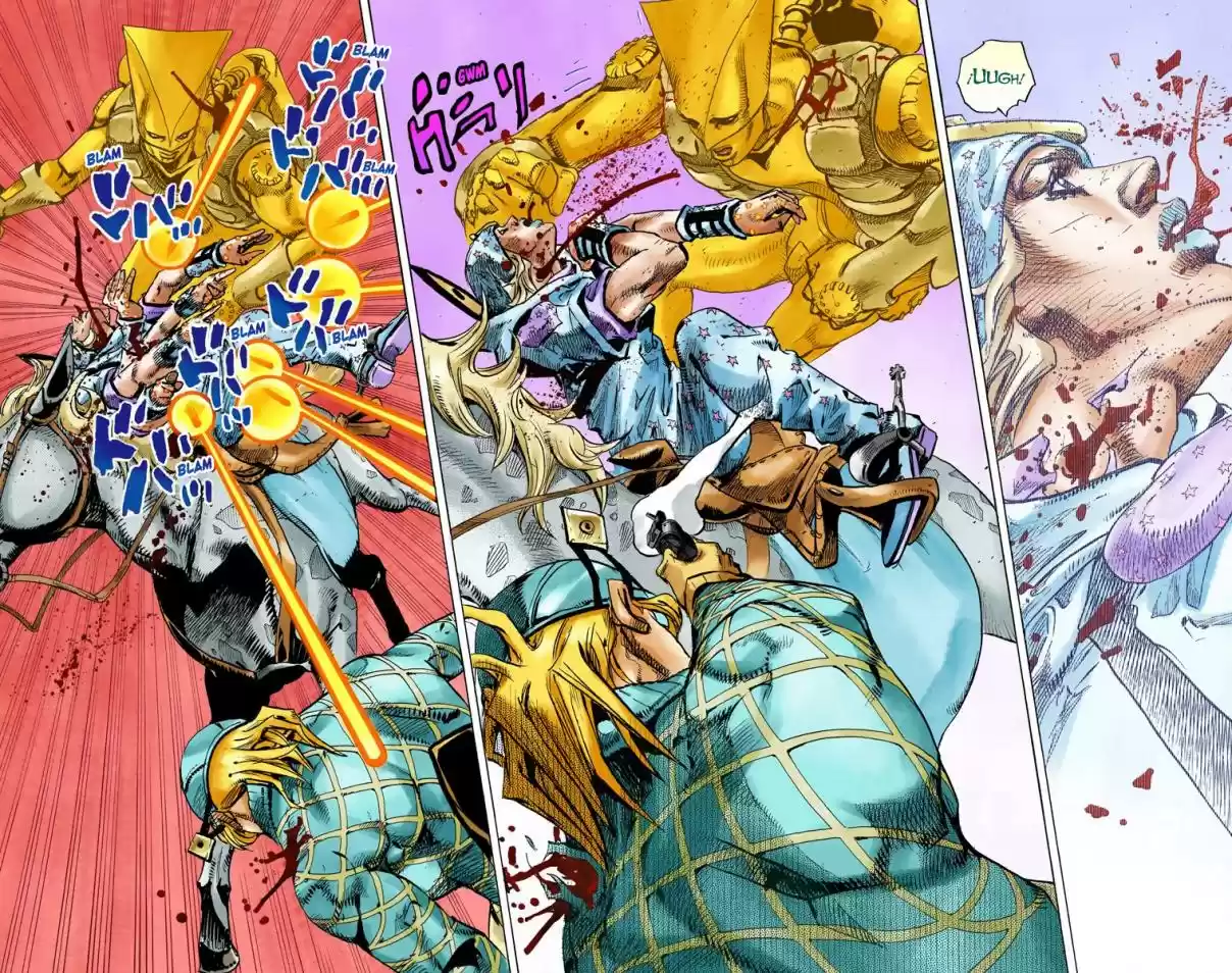 JoJo's Bizarre Adventure Part 7 - Steel Ball Run [Official Colored] - Capítulo 94 - Página 8 - LectorTMOo