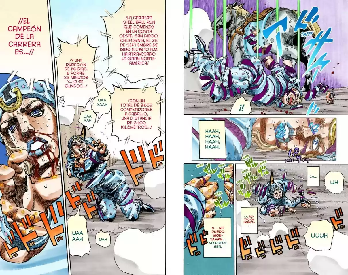 JoJo's Bizarre Adventure Part 7 - Steel Ball Run [Official Colored] - Capítulo 94 - Página 23 - LectorTMOo
