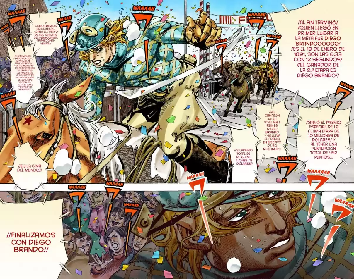 JoJo's Bizarre Adventure Part 7 - Steel Ball Run [Official Colored] - Capítulo 94 - Página 25 - LectorTMOo