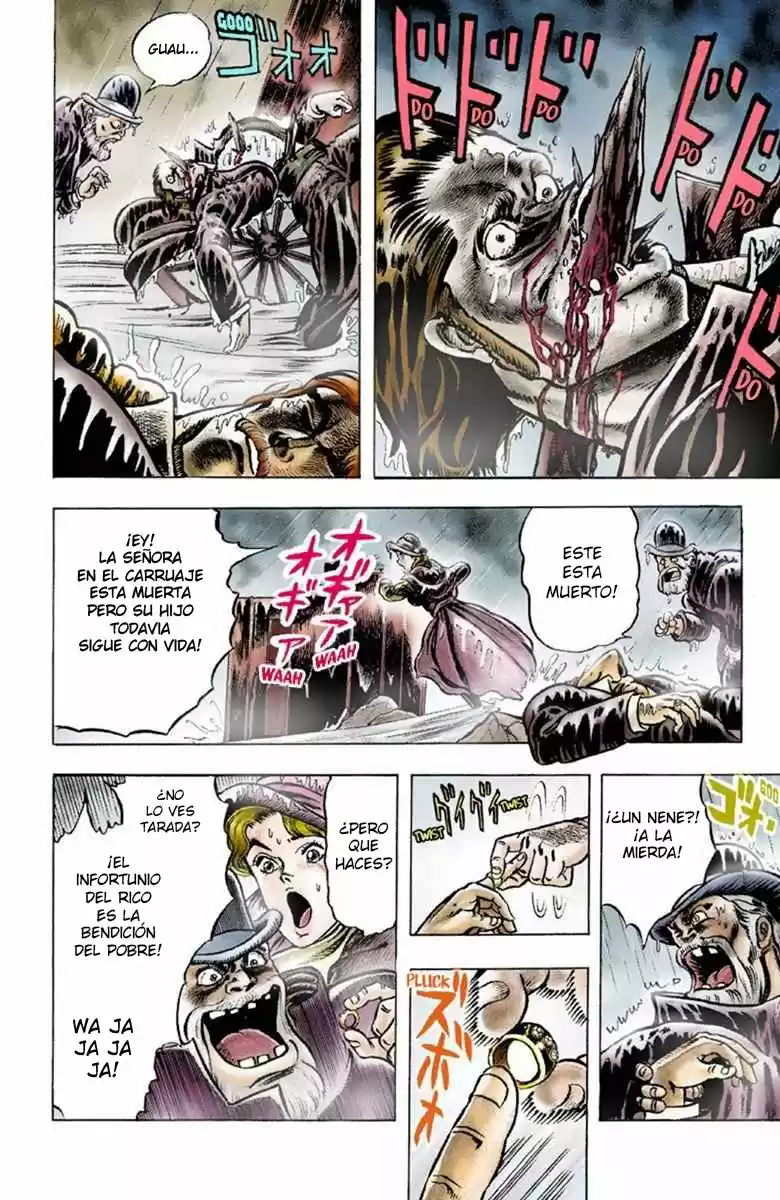JoJo's Bizarre Adventure Parte 1: Phantom Blood Color - Capítulo 1 - Página 12 - LectorTMOo