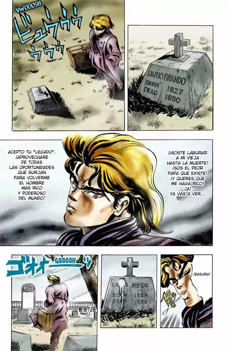 JoJo's Bizarre Adventure Parte 1: Phantom Blood Color - Capítulo 1 - Página 17 - LectorTMOo